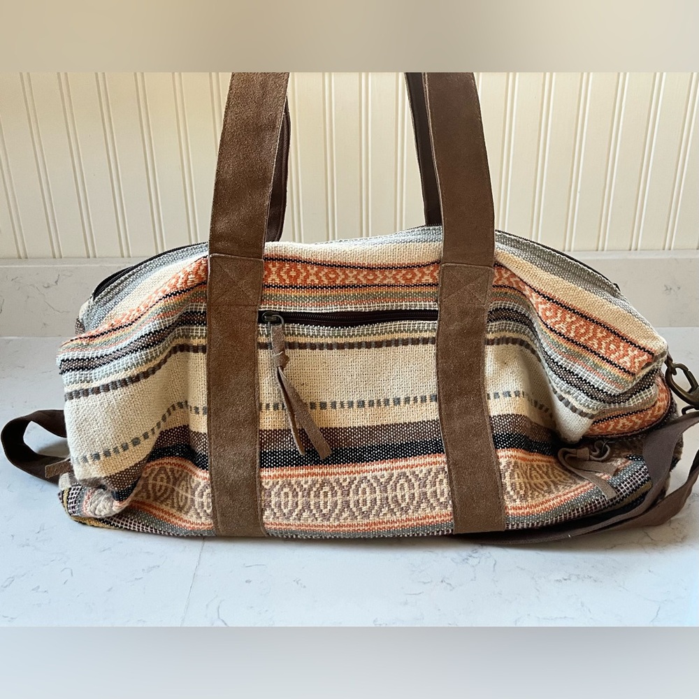 Boho Hippie Travel Duffle Bag